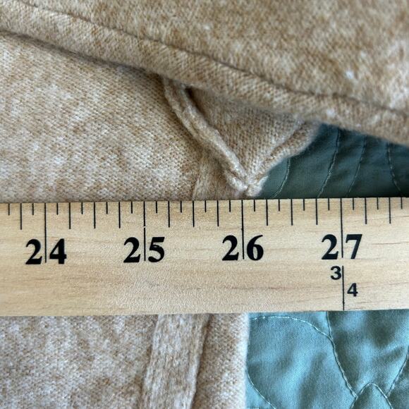 Free People Phoebe Oversize Knit Sweater, Beige, Size S - Picture 6 of 8